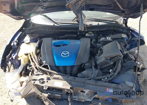 2012 Mazda Mazda3 I Grand Touring из США, поврежденный, VIN JM1BL1W80C1638993